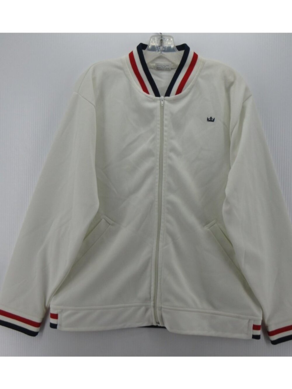 VINTAGE Sears Kings Road Jacket XL Tennis Warm Up 70s Sportswear